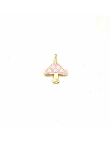 Μενταγιόν Μανιτάρι σε χρυσό Κ9