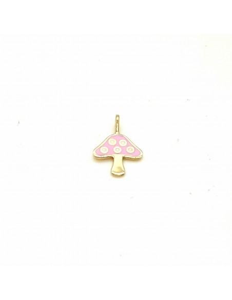 Μενταγιόν Μανιτάρι σε χρυσό Κ9