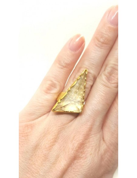 Δαχτυλίδι χειροποίητο σε χρυσό 18 καράτια