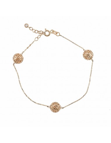 Βραχιόλι σε ροζ χρυσό 14 καρατίων