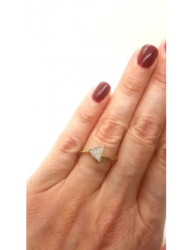 Δαχτυλίδι κύκλος σε χρυσό Κ14 με πέτρες ζιργκόν