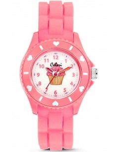 Ρολόι παιδικό Colori Pink Rubber Strap