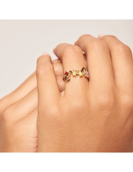 Δαχτυλίδι ασημένιο 925 με ζιργκόν PDPAOLA Zaza collection