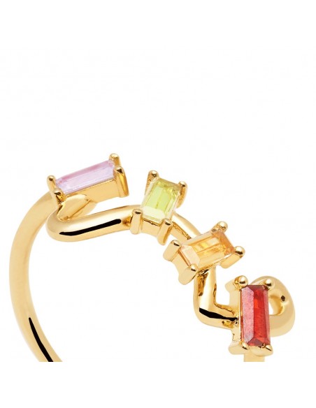 Δαχτυλίδι ασημένιο 925 με ζιργκόν PDPAOLA Zaza collection