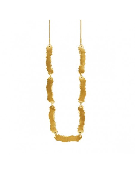 Κολιέ από ορείχλακο με κίτρινο επιχρύσωμα Κ14 Dansk Copenhagen