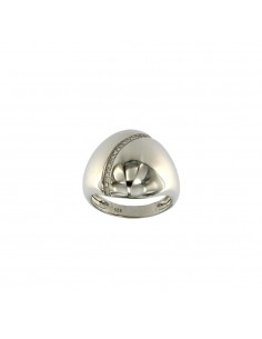 Δαχτυλίδι ασημένιο με ζιργκόν πέτρες jools