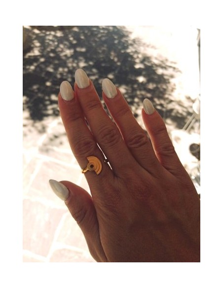 Δαχτυλίδι σε ασήμι 925 επιχρυσωμένο