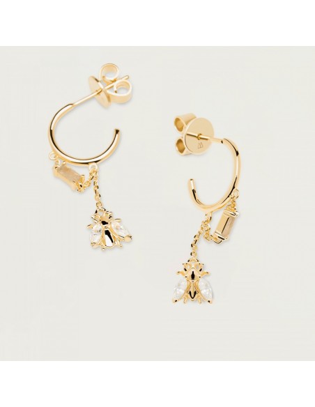 Σκουλαρίκια κρεμαστά PdPaola Breeze -Ασήμι 925