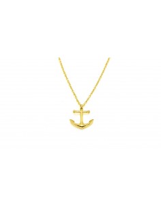 Διπλό κολιέ σε χρυσό Κ14 με ρόμβους