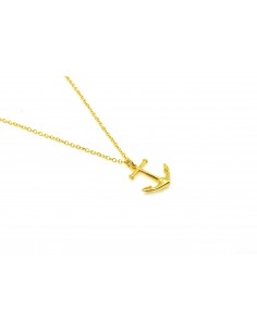 Διπλό κολιέ σε χρυσό Κ14 με ρόμβους 2