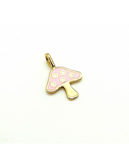 Μενταγιόν Μανιτάρι σε χρυσό Κ9