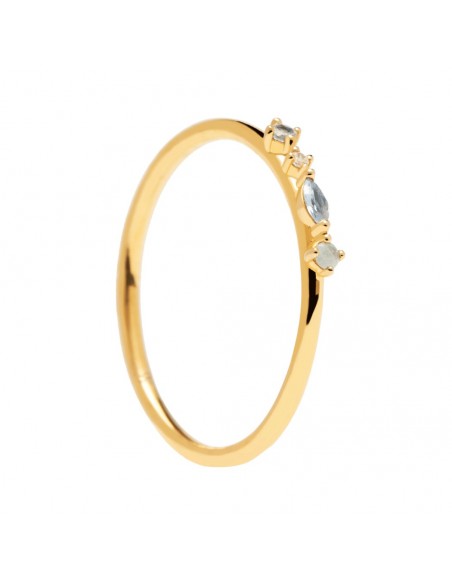 Δαχτυλίδι PDPaola Midnight Blue  επιχρυσωμένο ασήμι 925