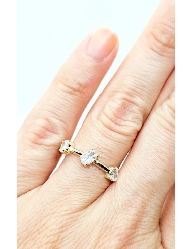 Δαχτυλίδι σε χρυσό 14 καρατίων -  με ζιργκόν πέτρα