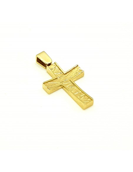 Σταυρός Κίτρινο Χρυσό 14Κ