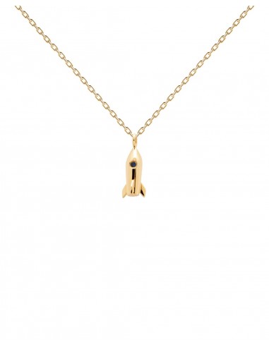 Κολιέ σε ασήμι 925 -PdPaola  ταξίδι SATURN GOLD