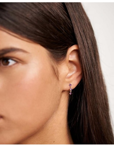 Σκουλαρίκια κρεμαστά Pdpaola SCARLET