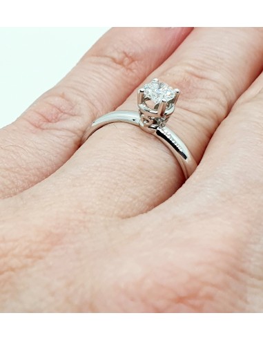 Δαχτυλίδι Μονόπετρο Μπριγιάντ Κ18