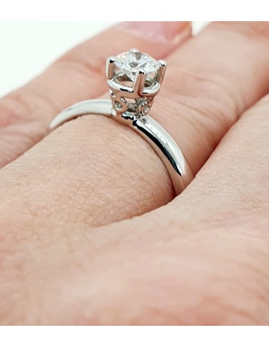 Δαχτυλίδι Μονόπετρο Μπριγιάντ Κ18