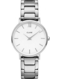 CLUSE Minuit 3-Link Silver White/Silver