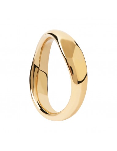 Δαχτυλίδι σε ασήμι 925 λουστρέ PdPaola Pirouette Gold