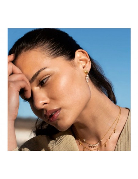 Κολιέ με μαργαριτάρι ασήμι 925 enamel copenhagen OPHELIA